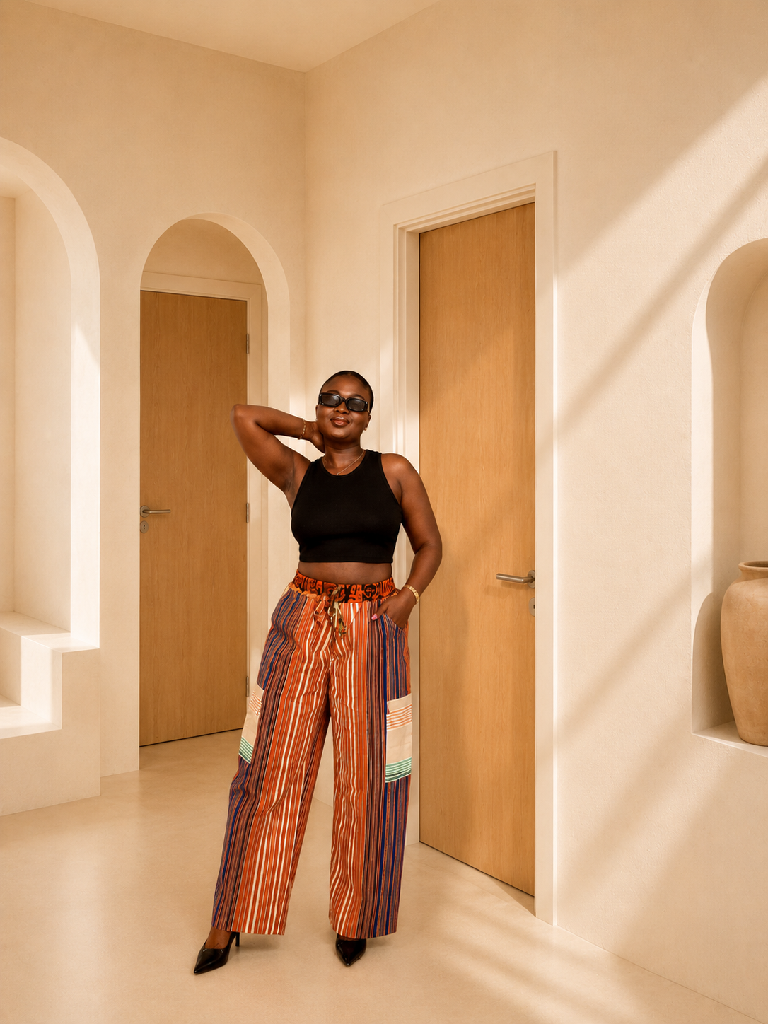 Simbi Aso Oke Pant -HER