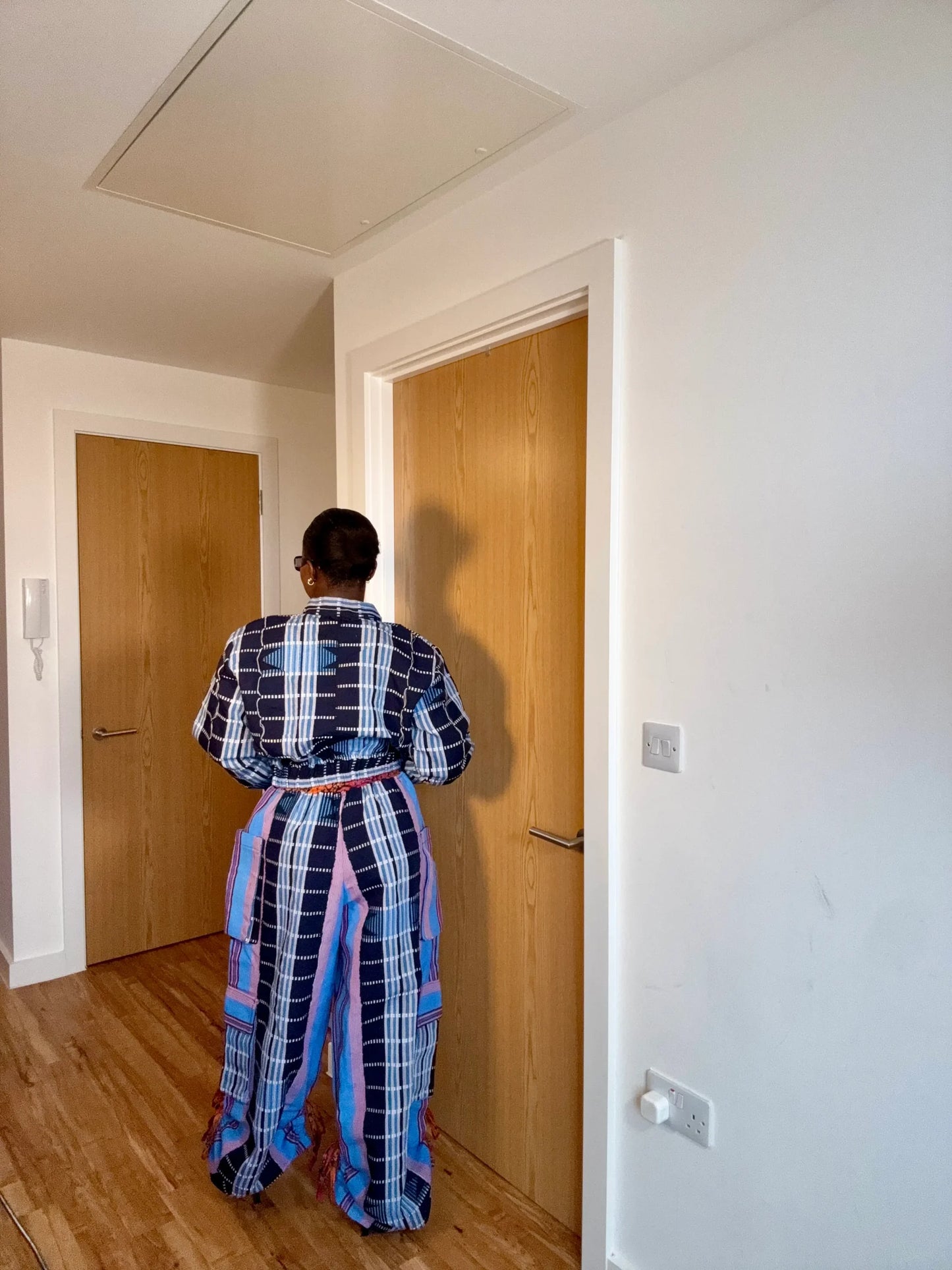 Simbi Aso Oke Two Piece - Waves image 3