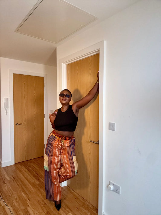 Simbi Aso Oke Pant -HER image 0