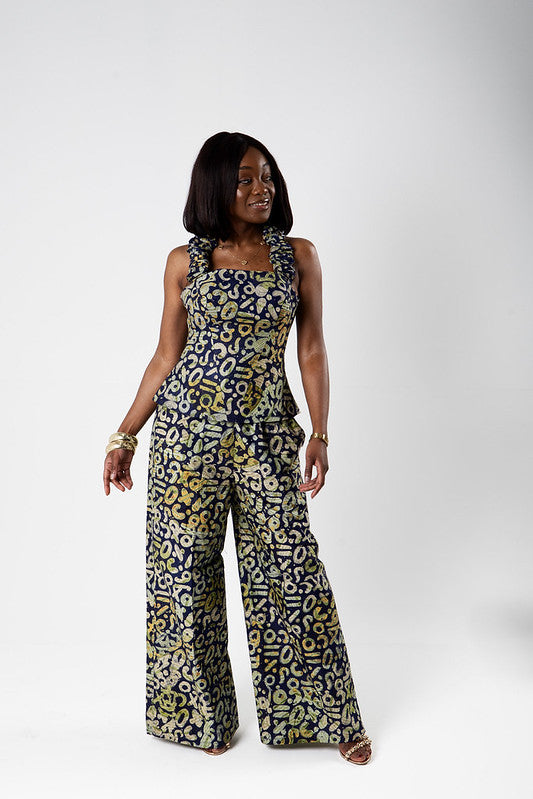 Ayaba Set Cream (With Trousers)