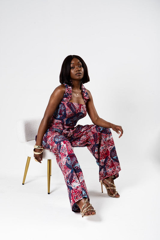 Ayaba Set Red (With Trousers)