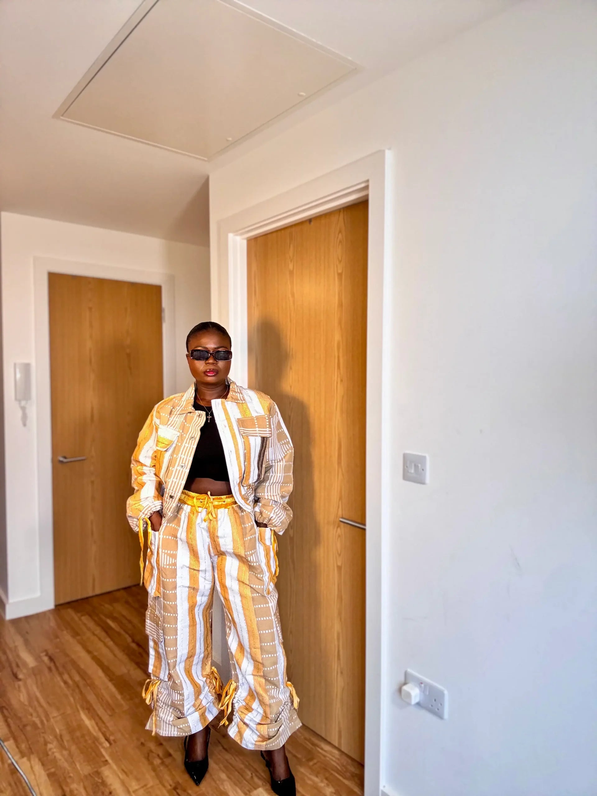 Simbi Aso Oke Two Piece - Regal image 2