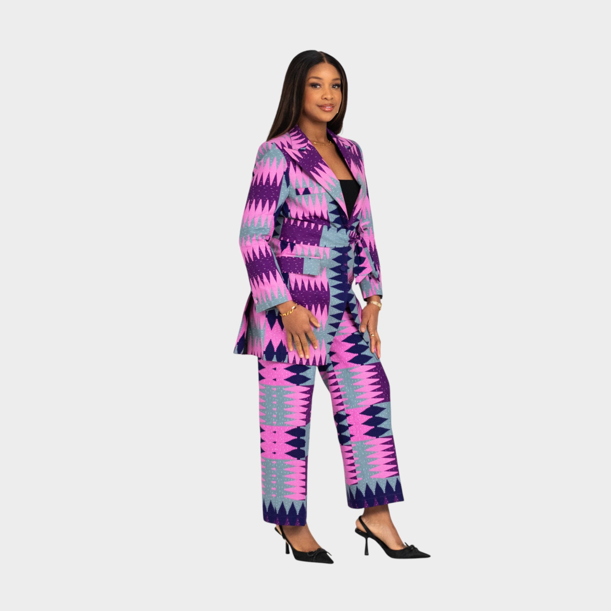 Oma Tribal Blazer Set image 0