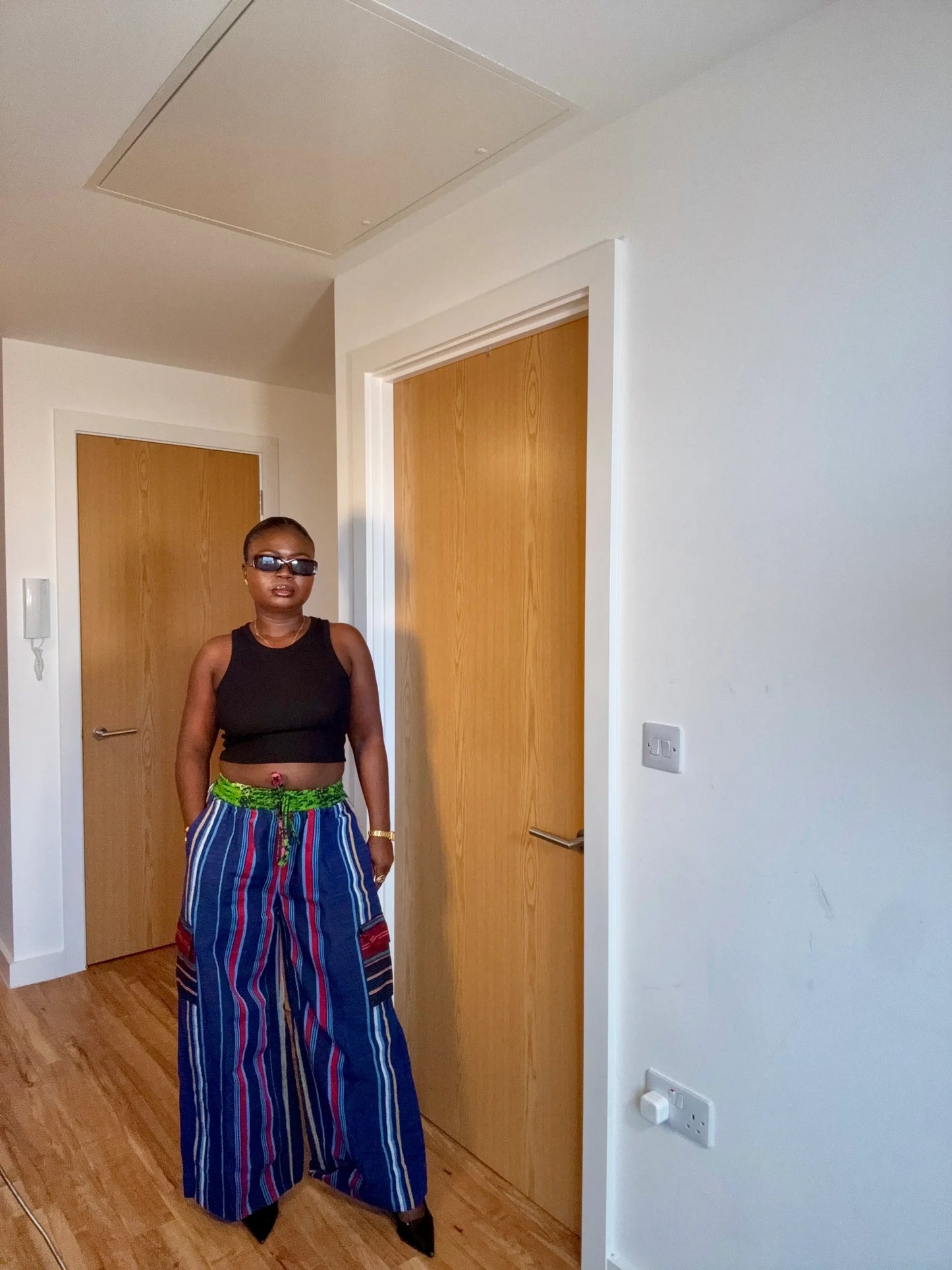 Simbi Aso Oke Pant -Siesta image 2