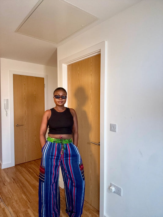 Simbi Aso Oke Pant -Siesta image 0