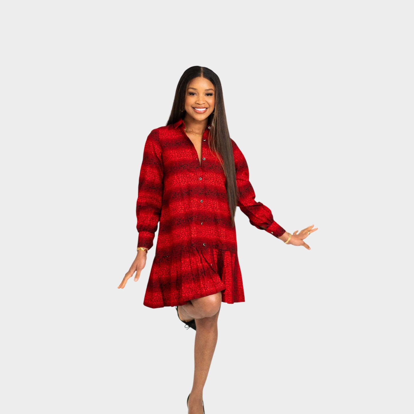 Ife Shirt Dress image 4