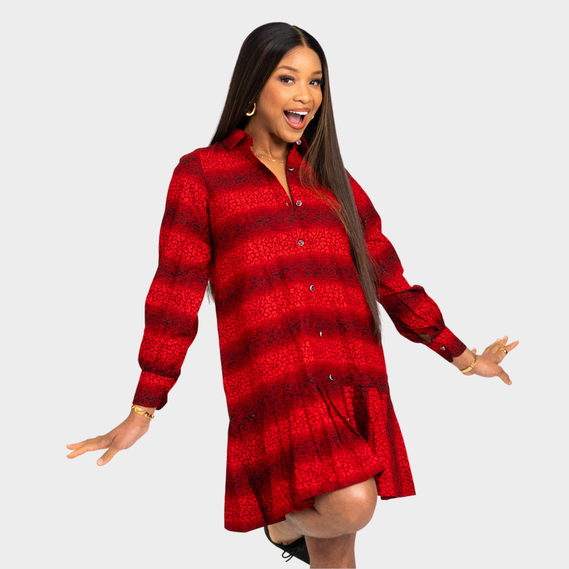 Ife Shirt Dress image 11