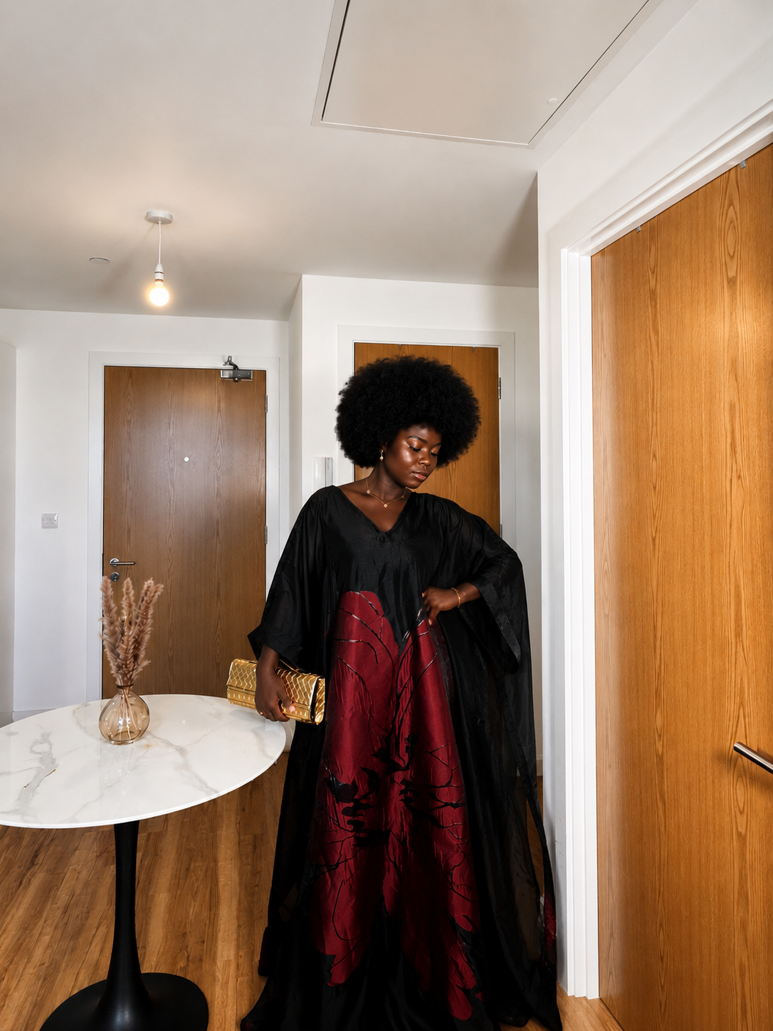 Bos Boubou Red Gown