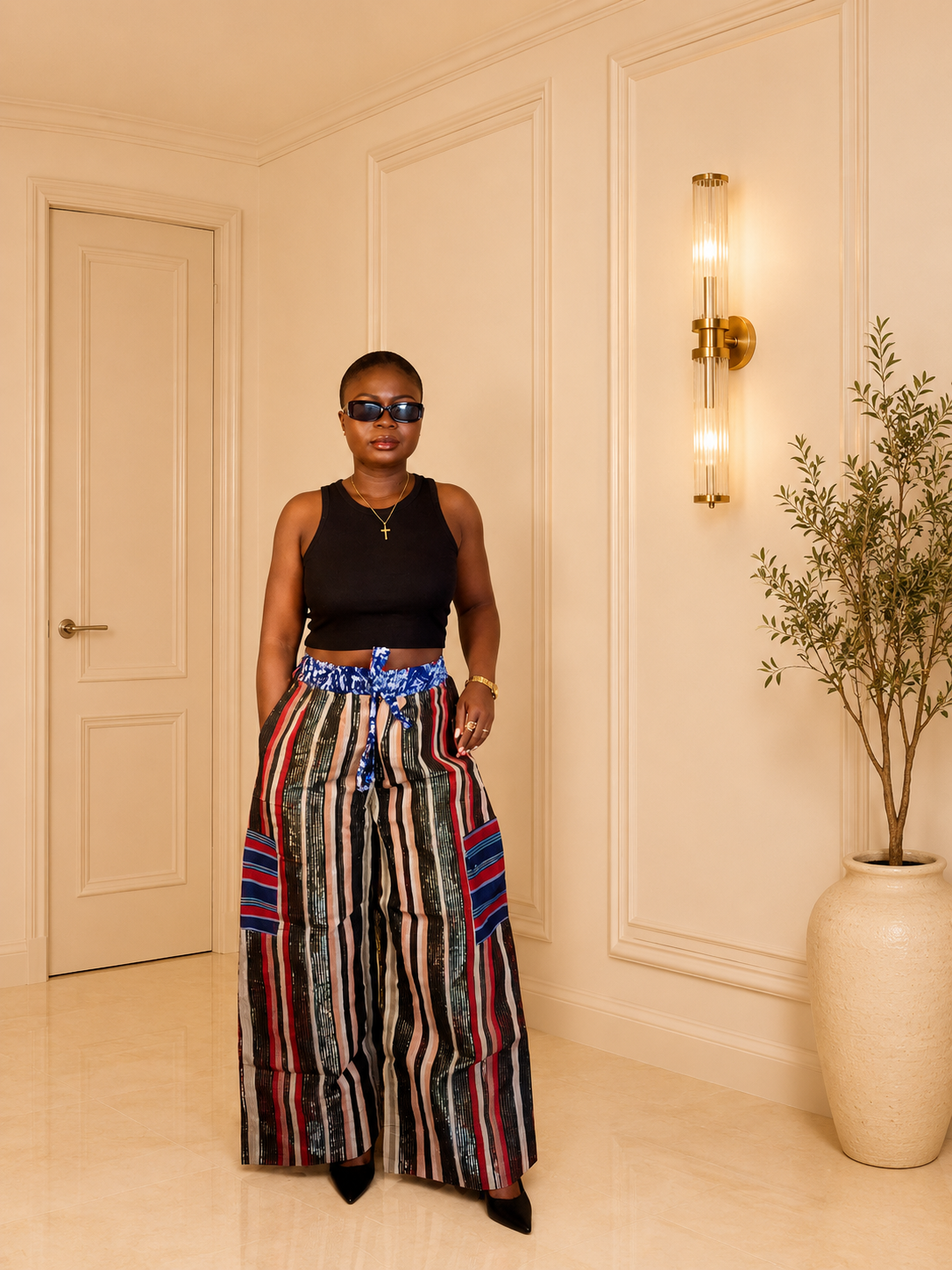 Simbi Aso Oke Pant -Swag