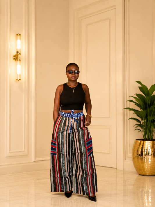 Simbi Aso Oke Pant -Swag