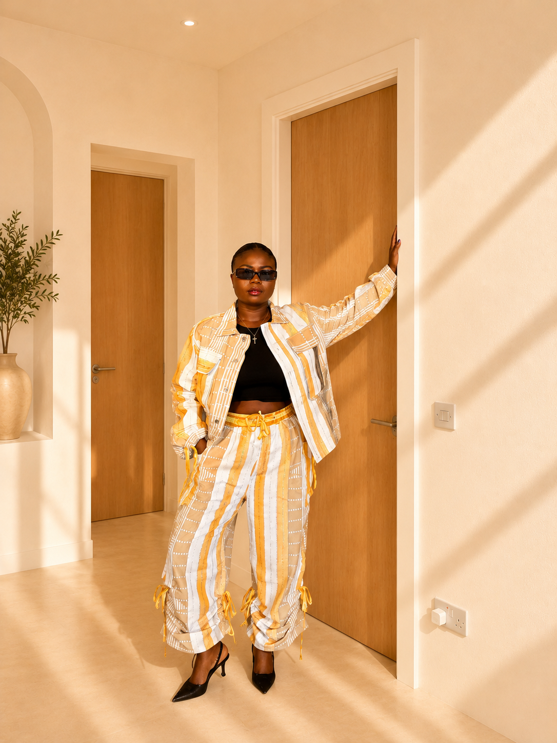 Simbi Aso Oke Two Piece - Regal