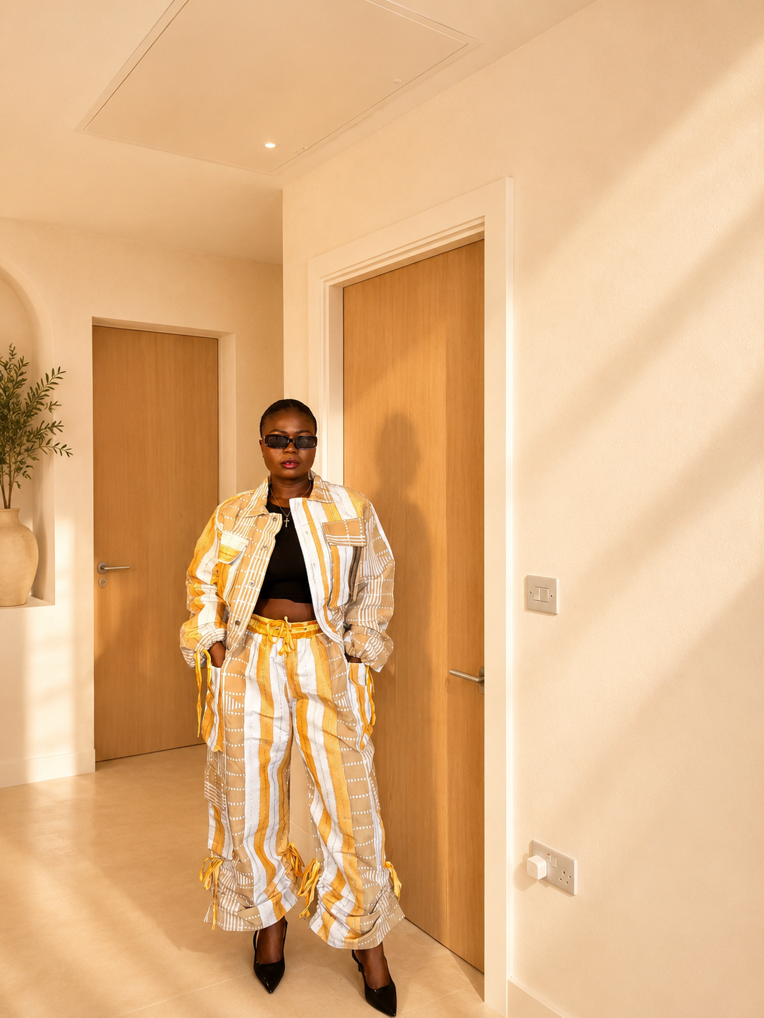 Simbi Aso Oke Two Piece - Regal