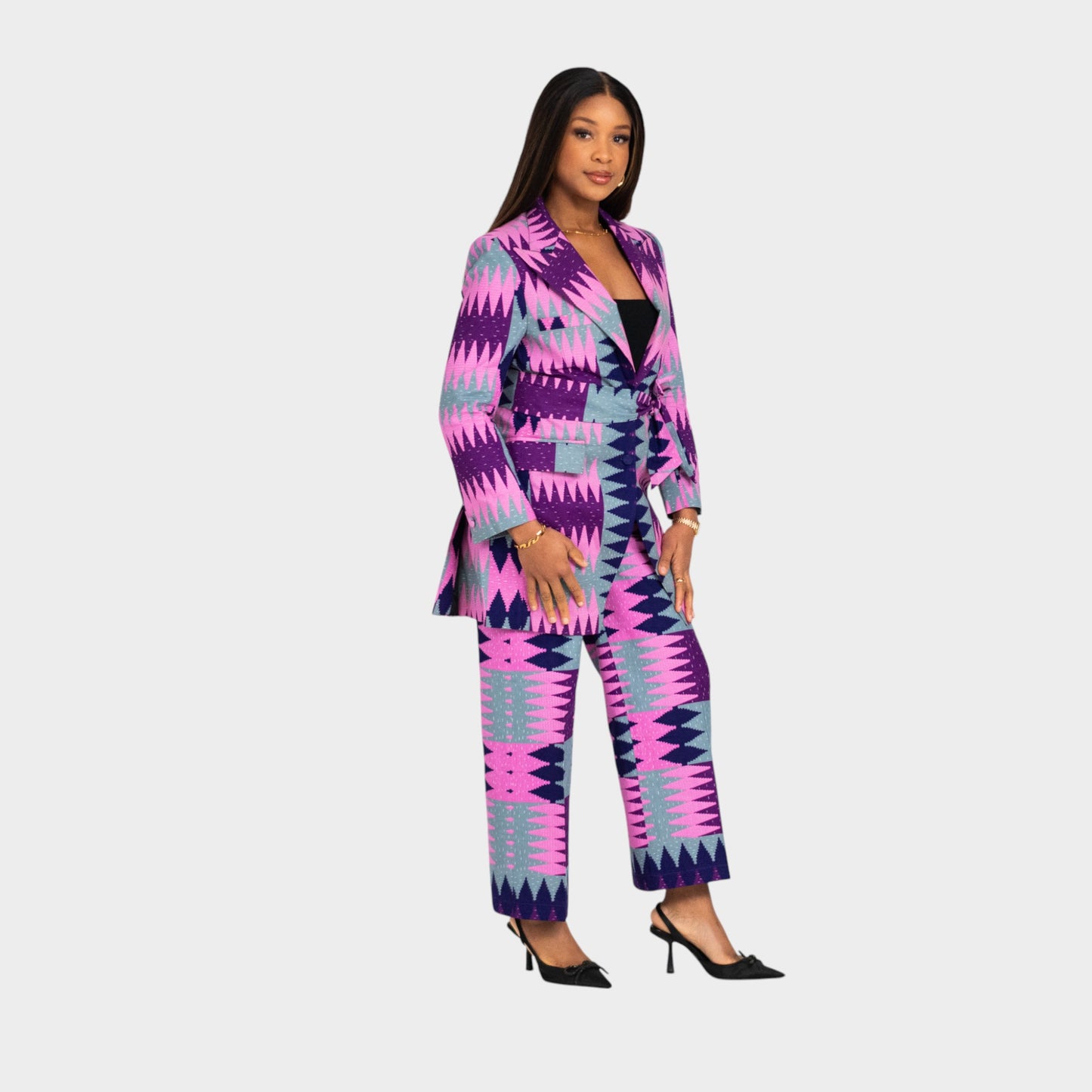 Oma Tribal Blazer Set image 8