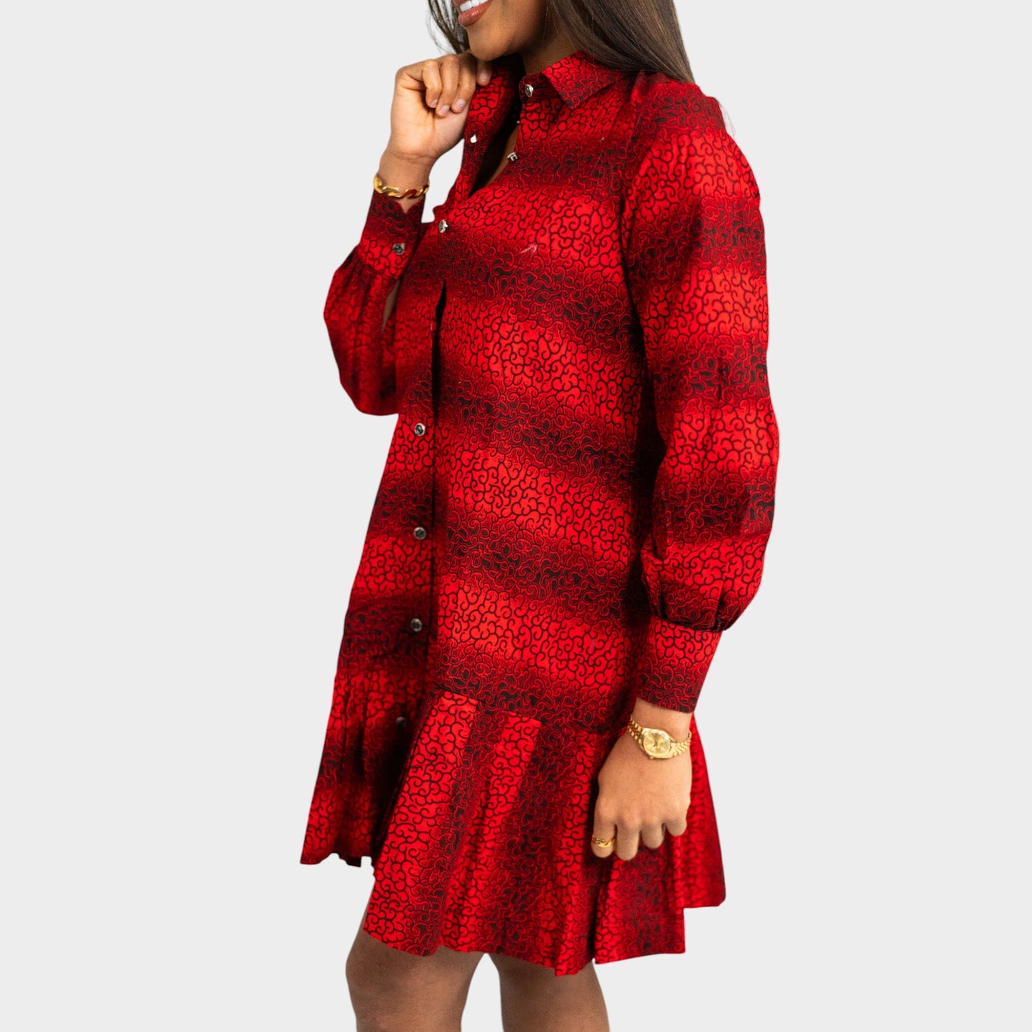 Ife Shirt Dress image 7