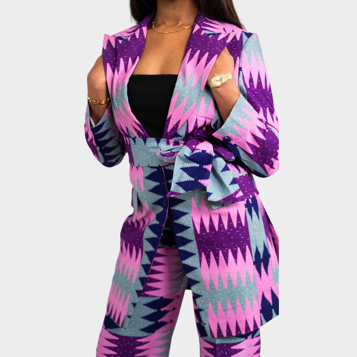 Oma Tribal Blazer Set image 11