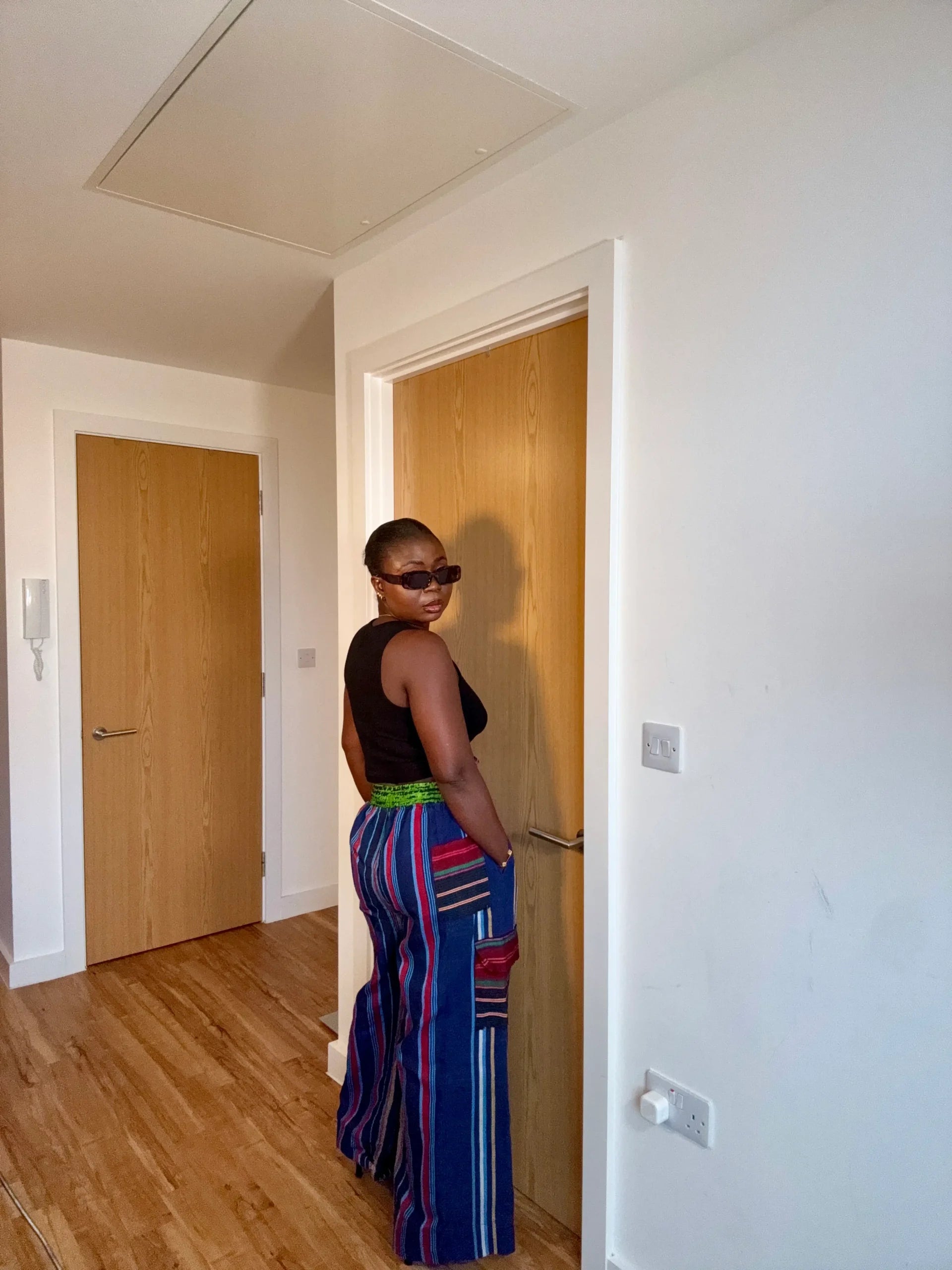 Simbi Aso Oke Pant -Siesta image 1